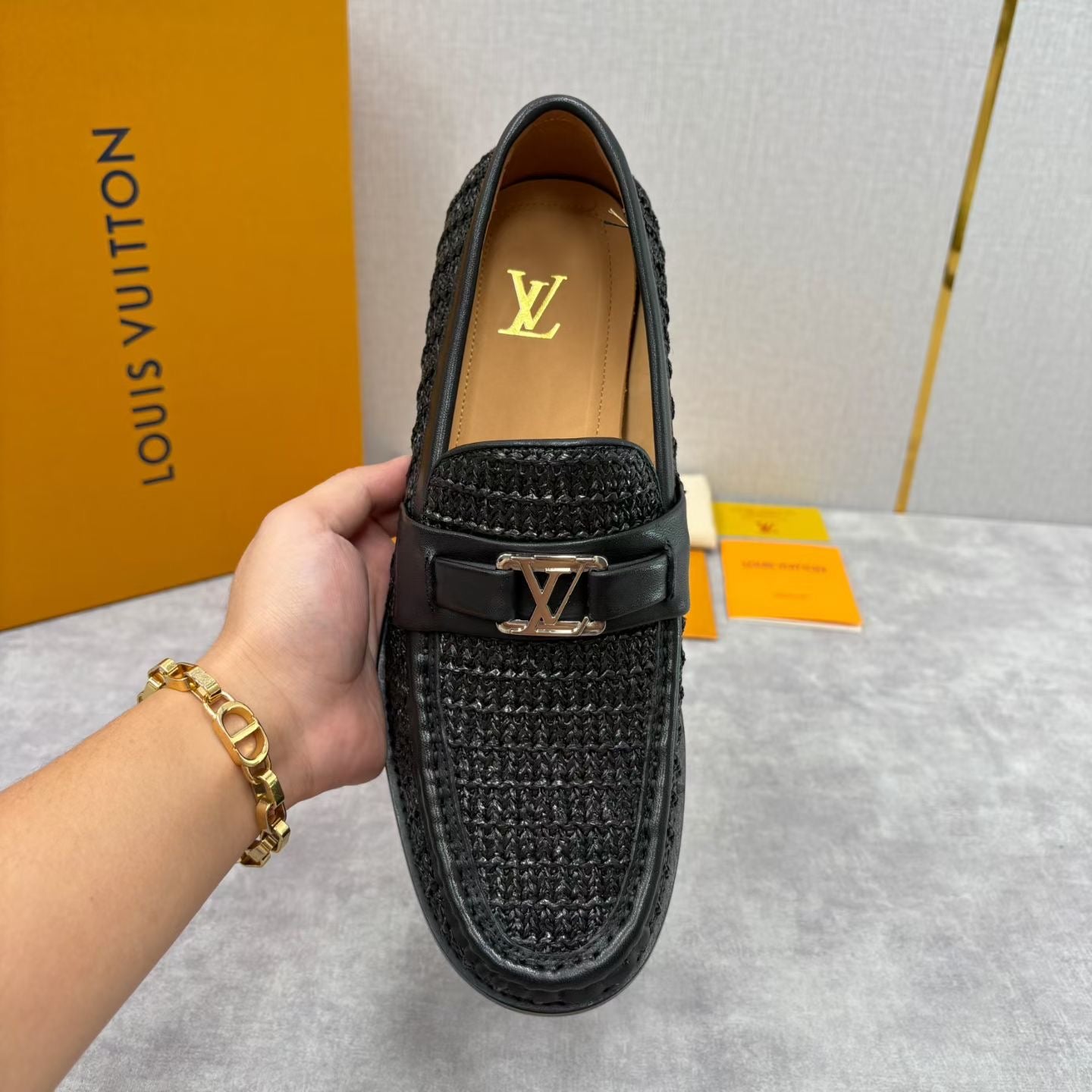 LVE Major Loafers Leather shoes for Men
