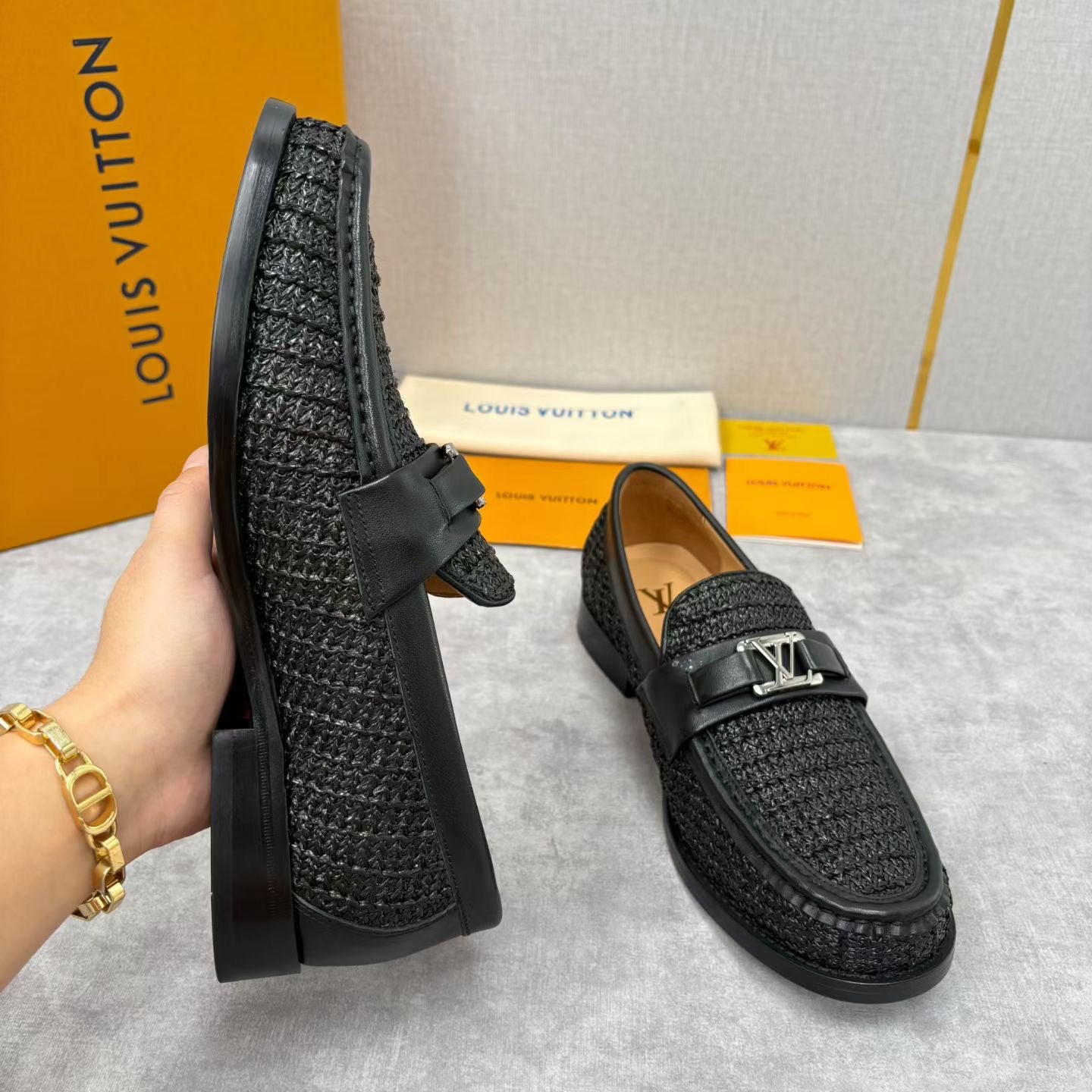 LVE Major Loafers Leather shoes for Men