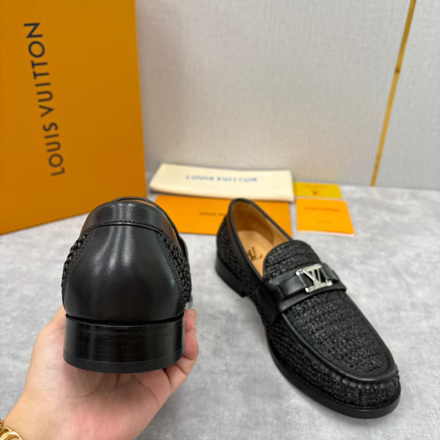 LVE Major Loafers Leather shoes for Men