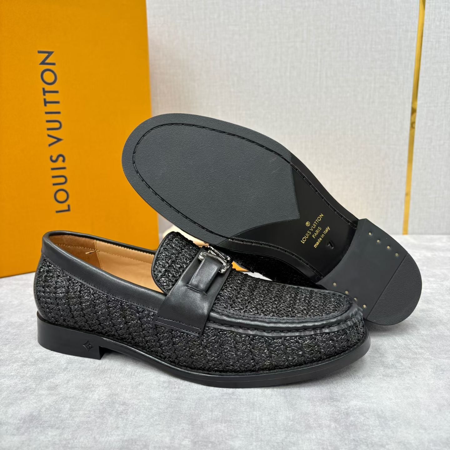 LVE Major Loafers Leather shoes for Men