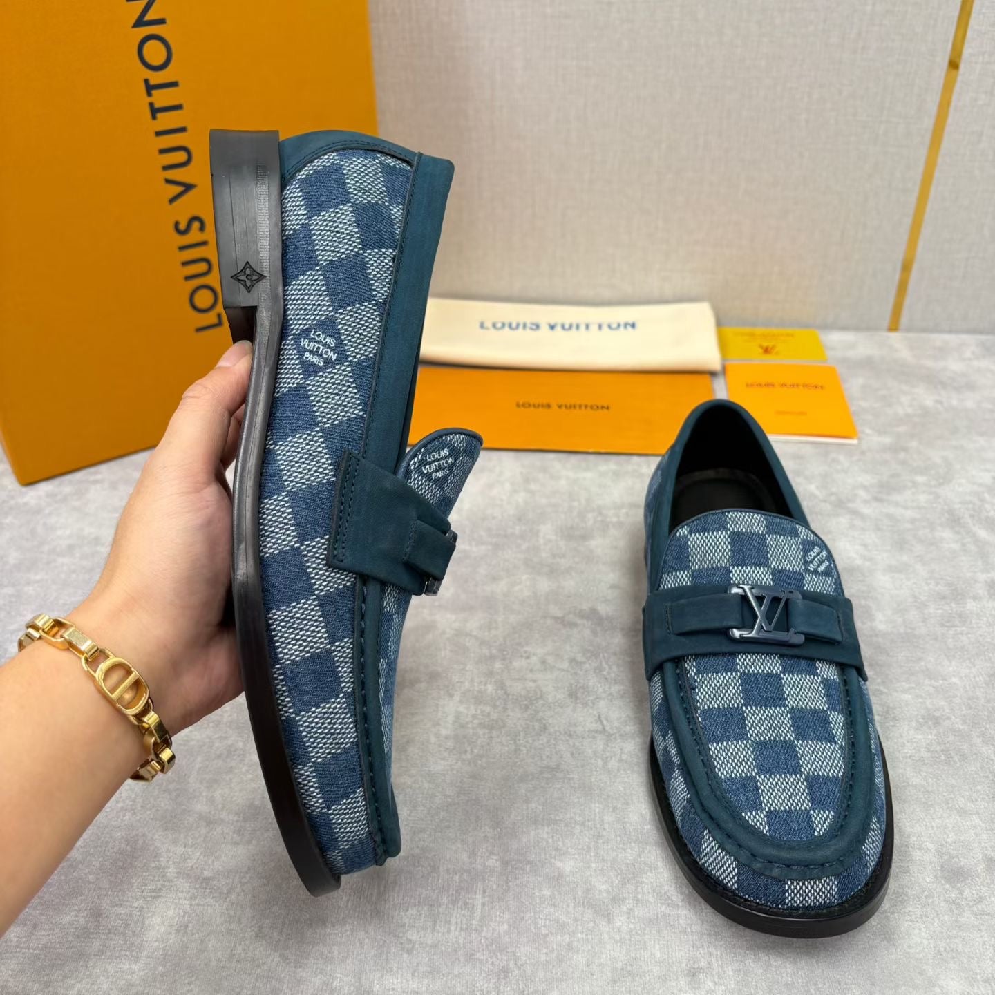 LVe Major Loafers Leather shoes for Men