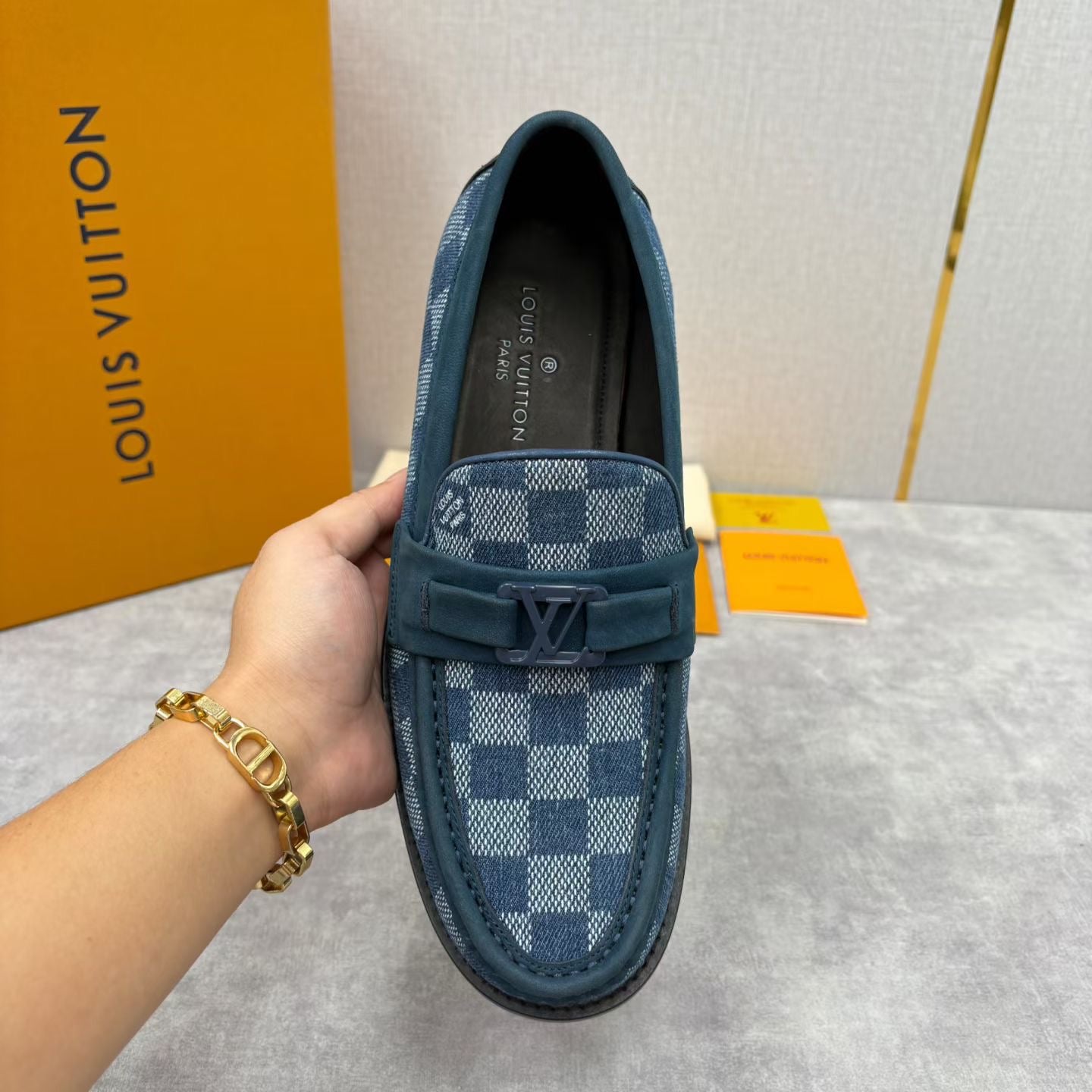 LVe Major Loafers Leather shoes for Men