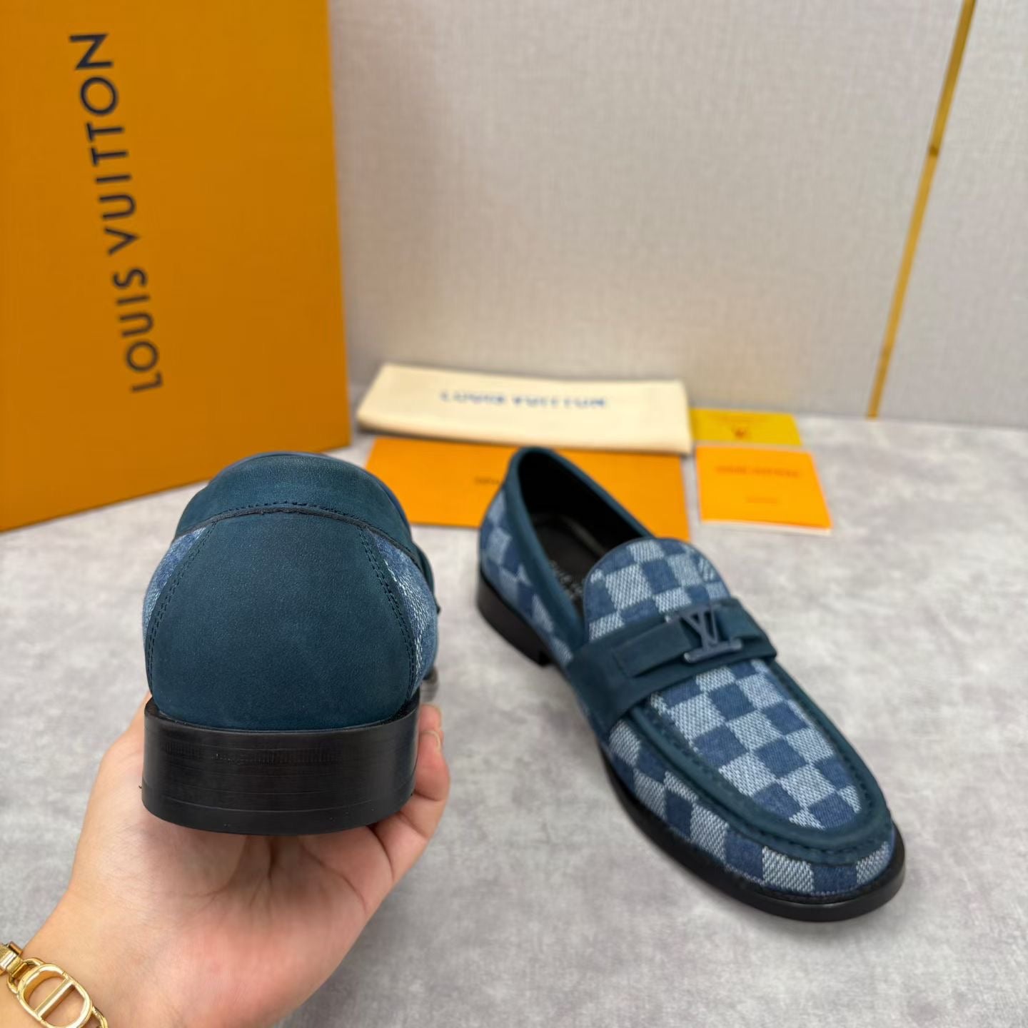 LVe Major Loafers Leather shoes for Men