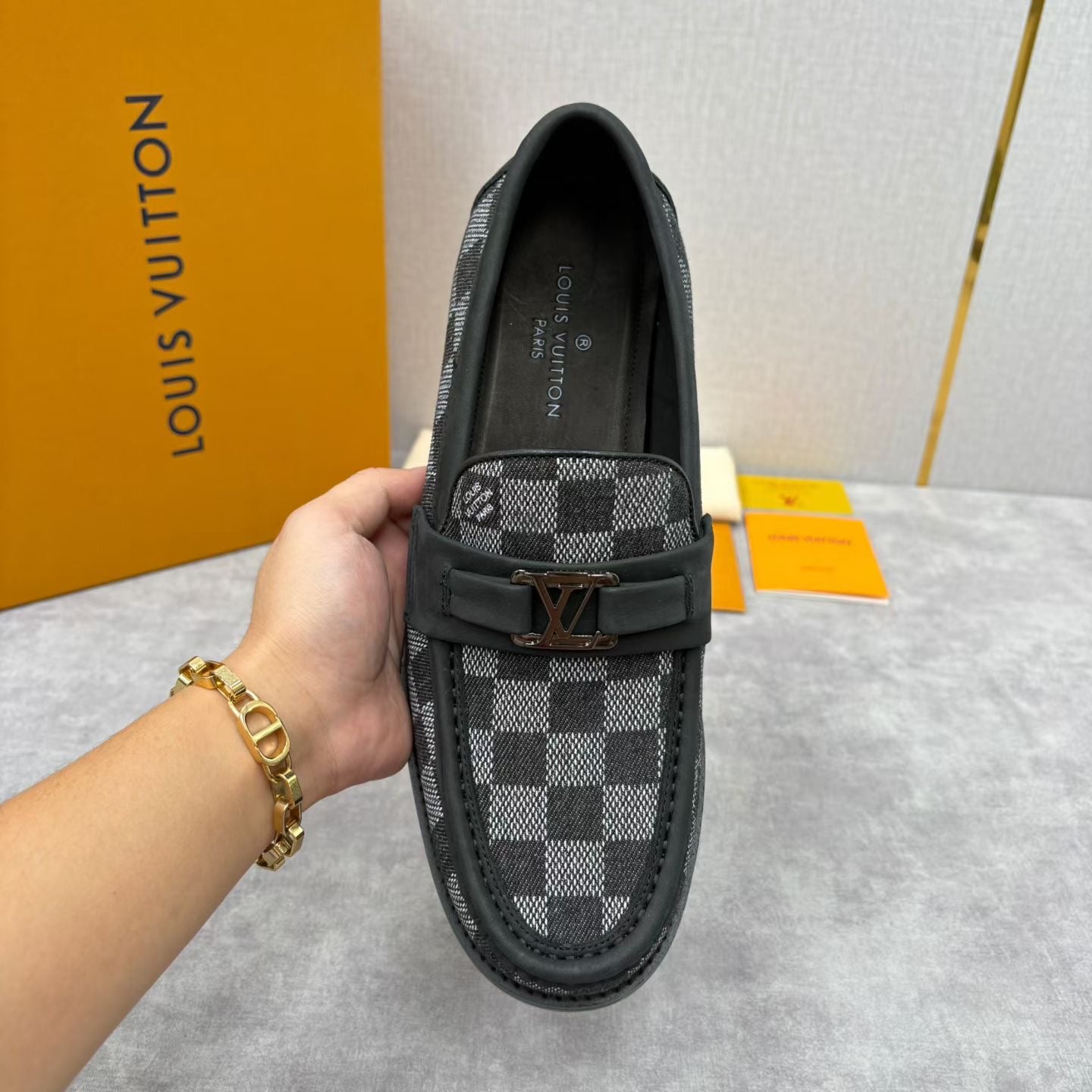 LVe Major Loafers Leather shoes for Men