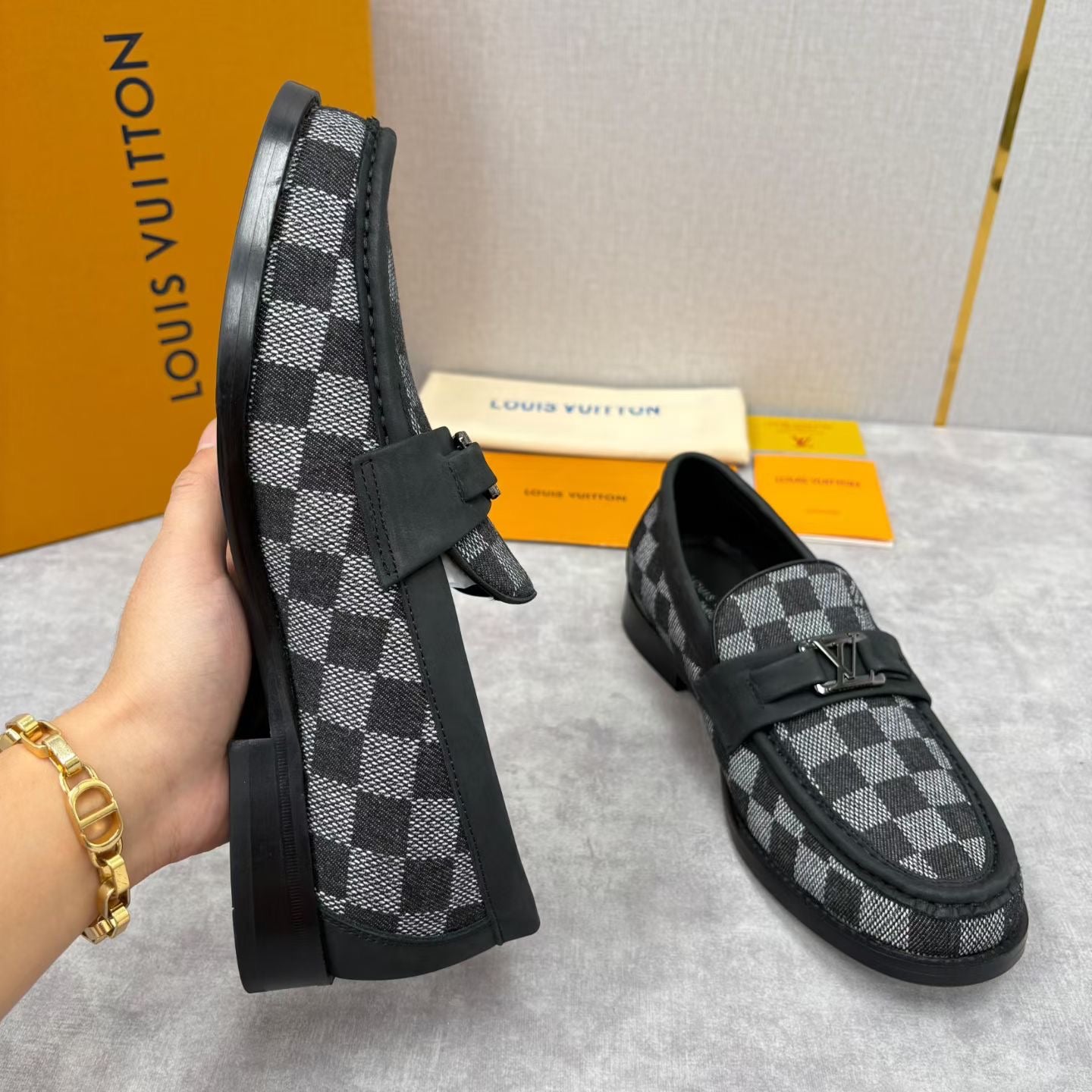 LVe Major Loafers Leather shoes for Men