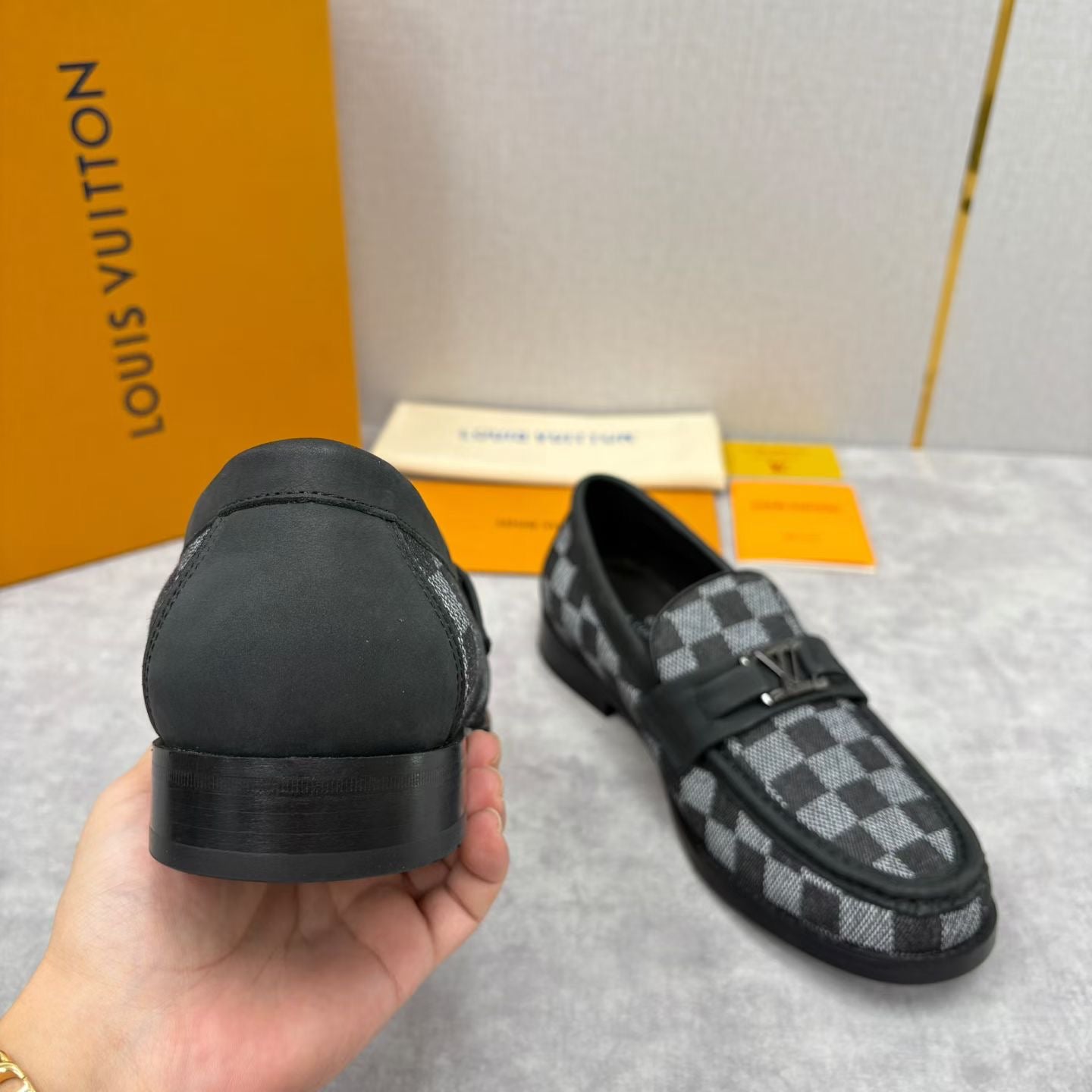LVe Major Loafers Leather shoes for Men