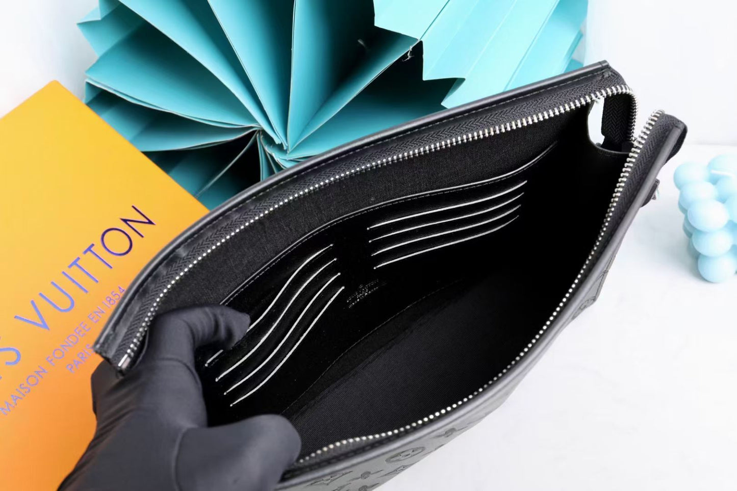 LvE Pouch Handbag for Men