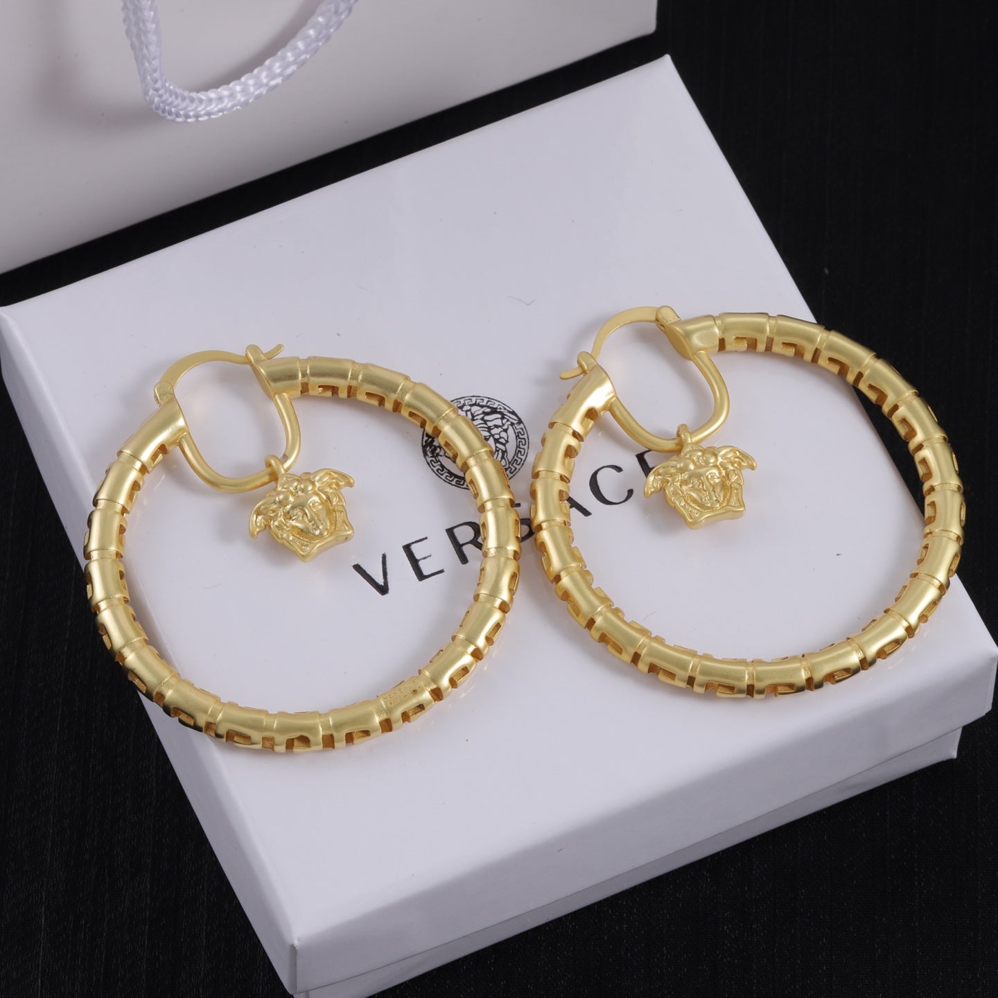 Versace Hoop Earrings for Women