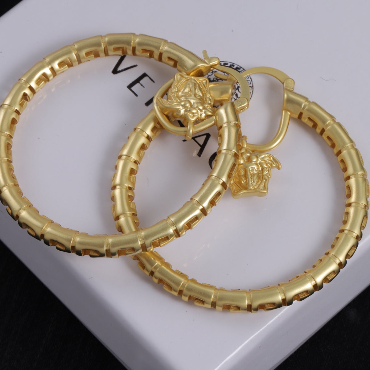 Versace Hoop Earrings for Women