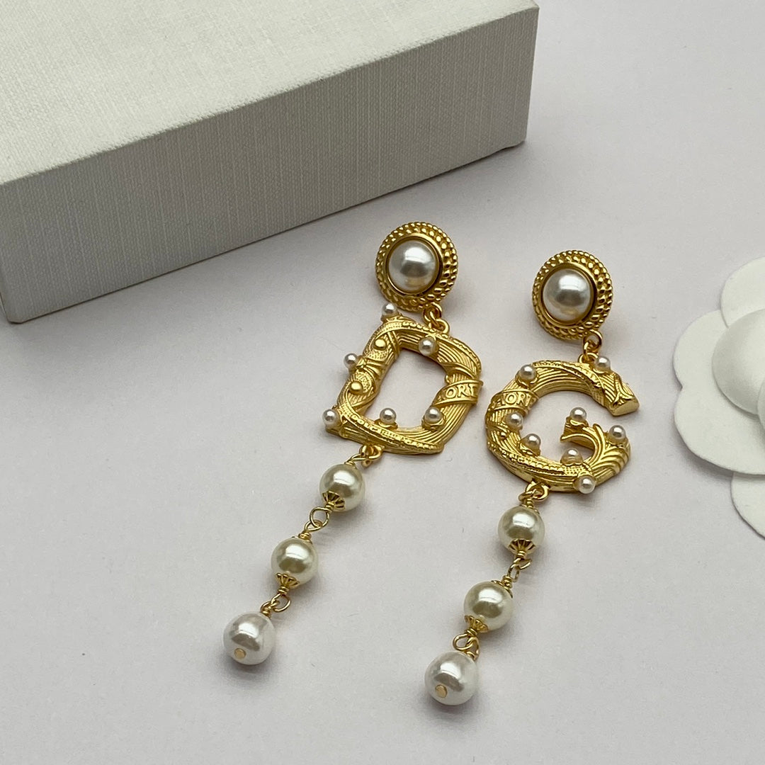 DnG Long Hanging Earrings for Women