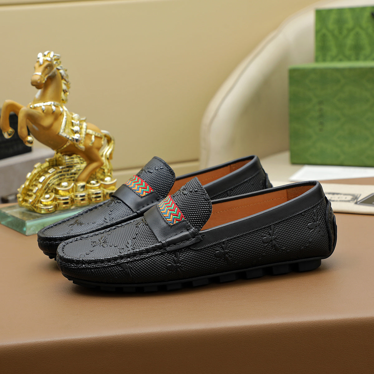 Gucci Leather Loafer Shoes for Men Pre Order