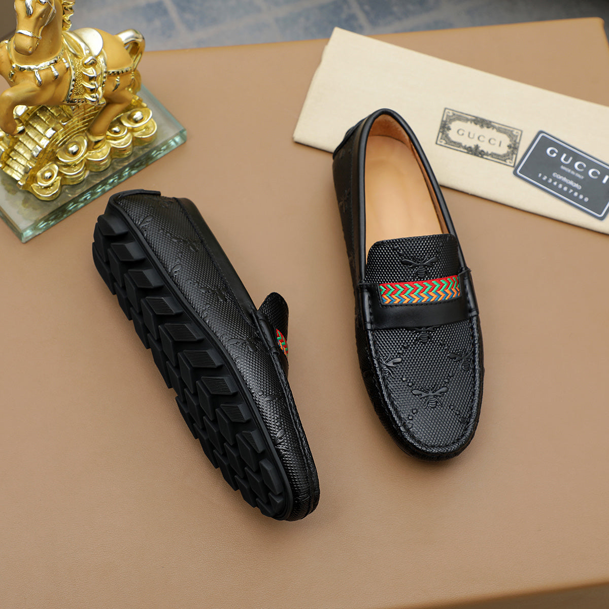 Gucci Leather Loafer Shoes for Men Pre Order