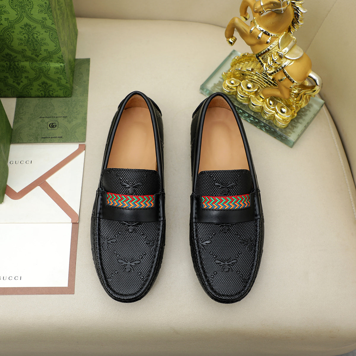 Gucci Leather Loafer Shoes for Men Pre Order