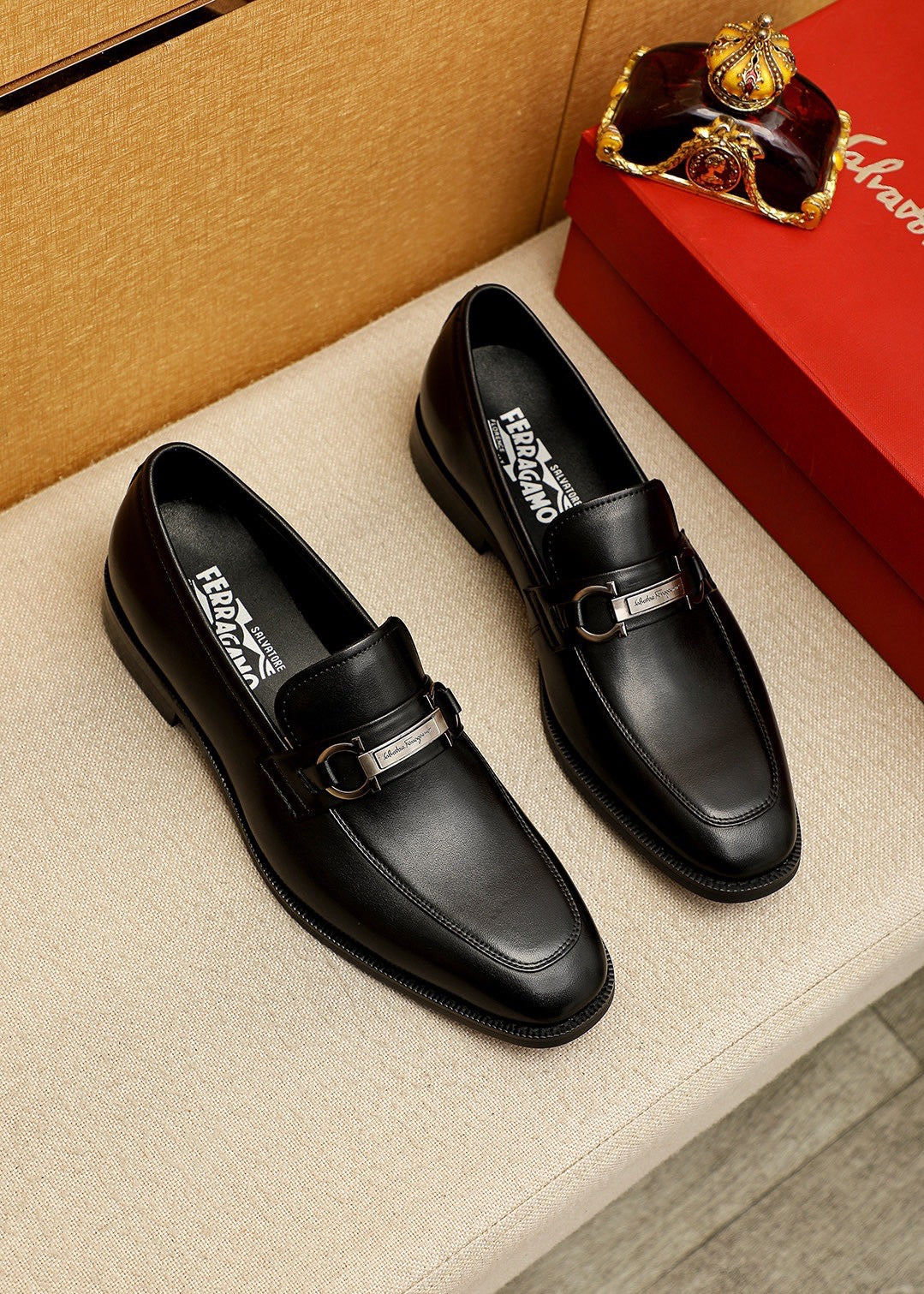 Ferragamo Leather Shoes for Men Pre Order