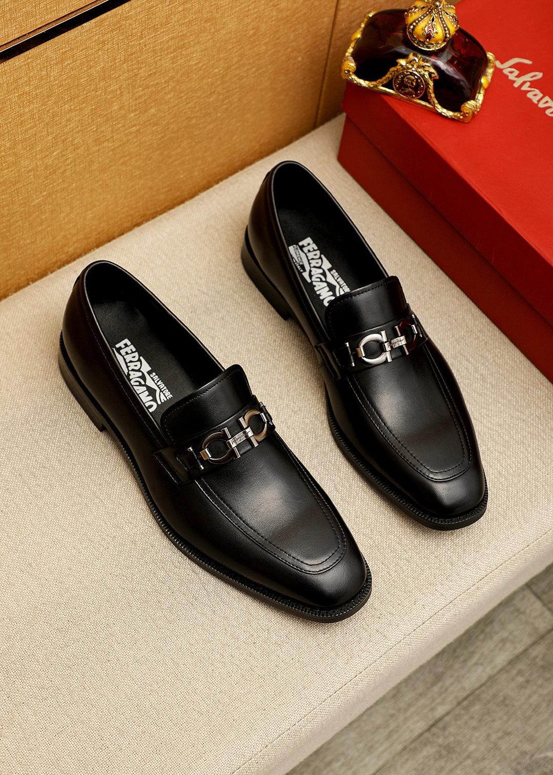 Ferragamo Leather Shoes for Men Pre Order