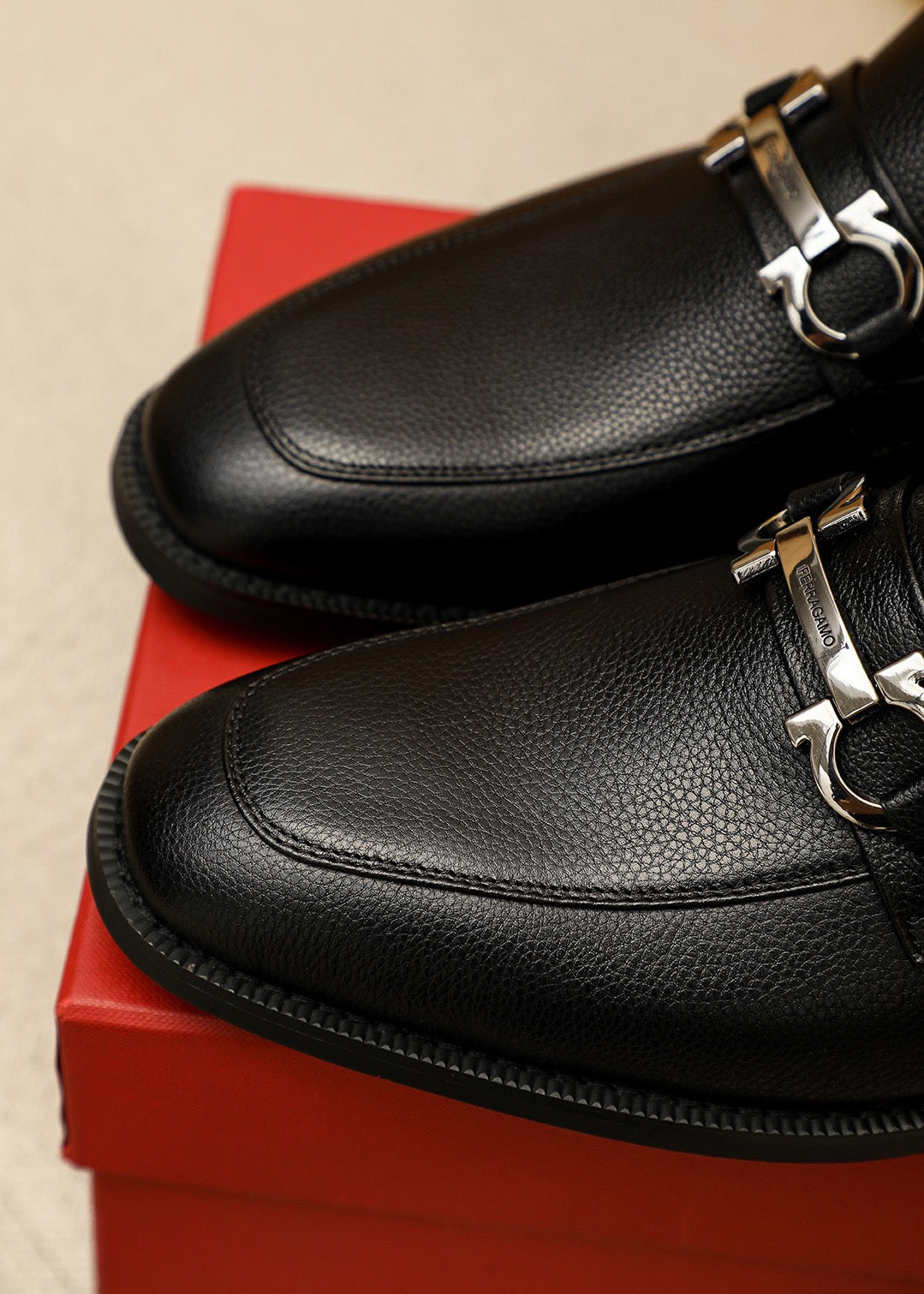 Feragamo Matte Leather Shoes for Men Pre Order