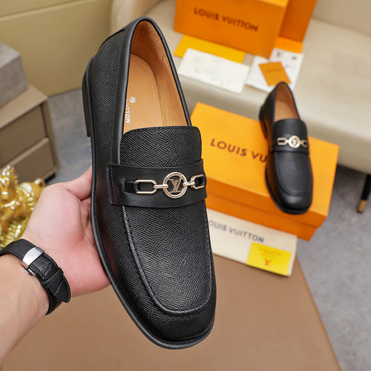 LvE Leather Shoes for Men Pre Order