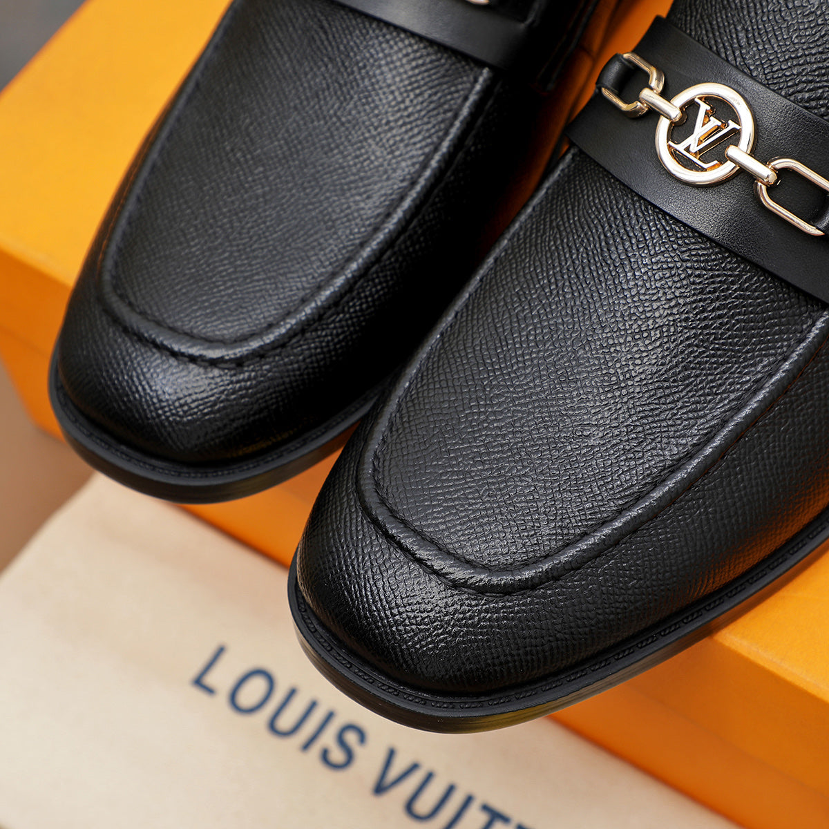 LvE Leather Shoes for Men Pre Order