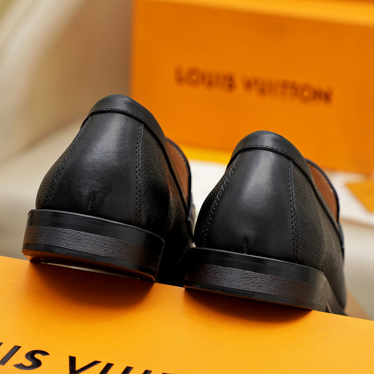 LvE Leather Shoes for Men Pre Order