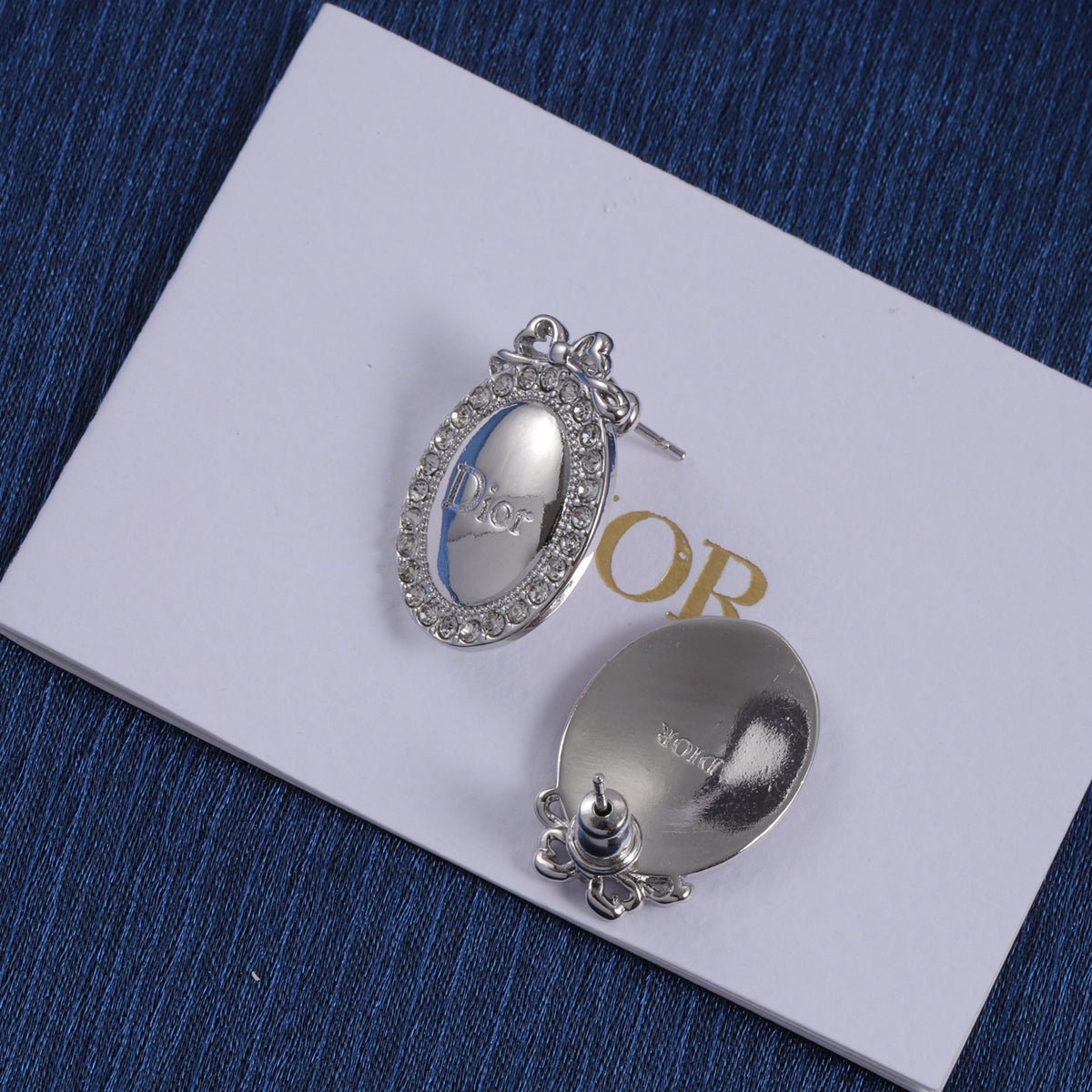 Dior Medaillon Stud Earrings for Women