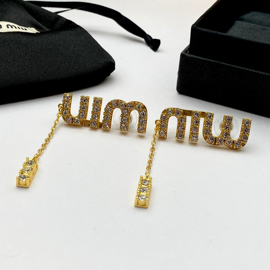 Miu Miu Hanging Earrings for Women