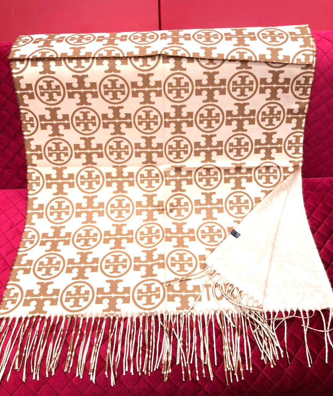 To ry Bu rch (7 Designs) Pashmina Shawl for Men and Women