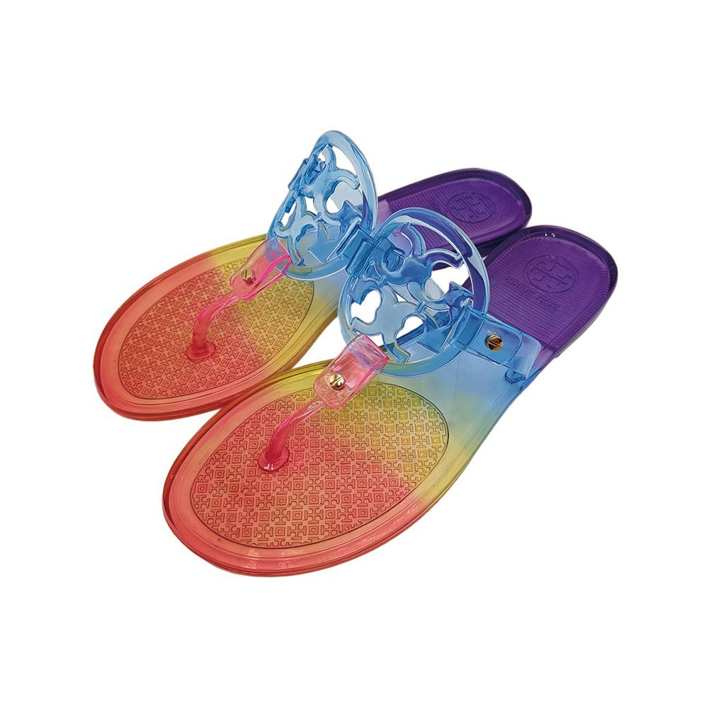 Famous To-ry Bur-ch Jelly slippers for Women