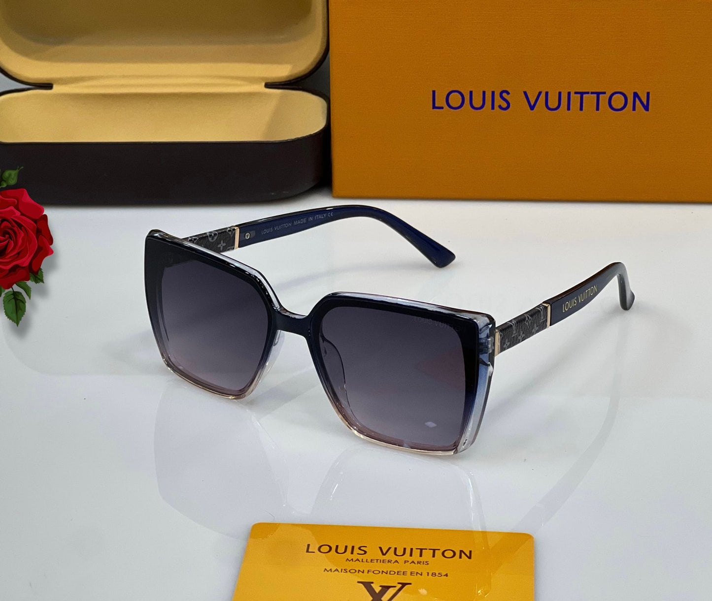 Luxury Brand L-V Lou-is Vui-ton Sunglasses for Men and Women