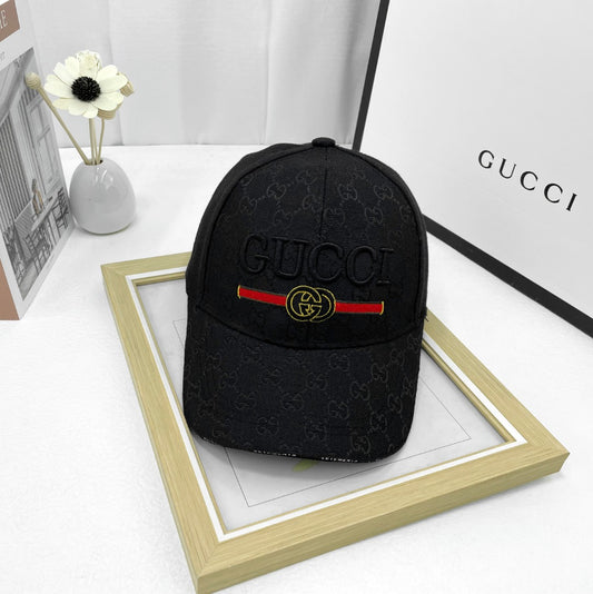GG Gu-cci black Cap for Men and Women