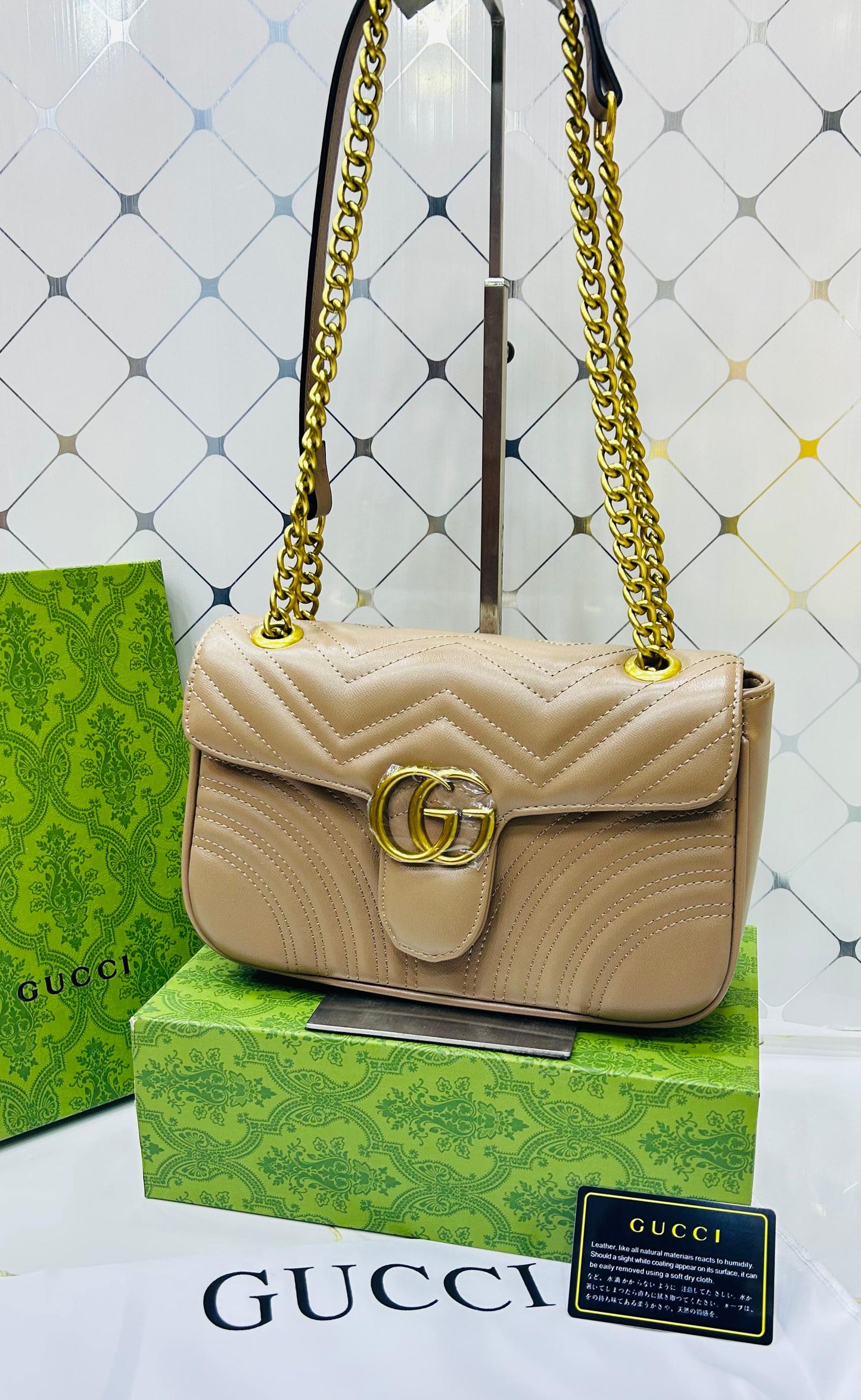 Famous GG Gu-cci Mormont Shoulder bag for Women