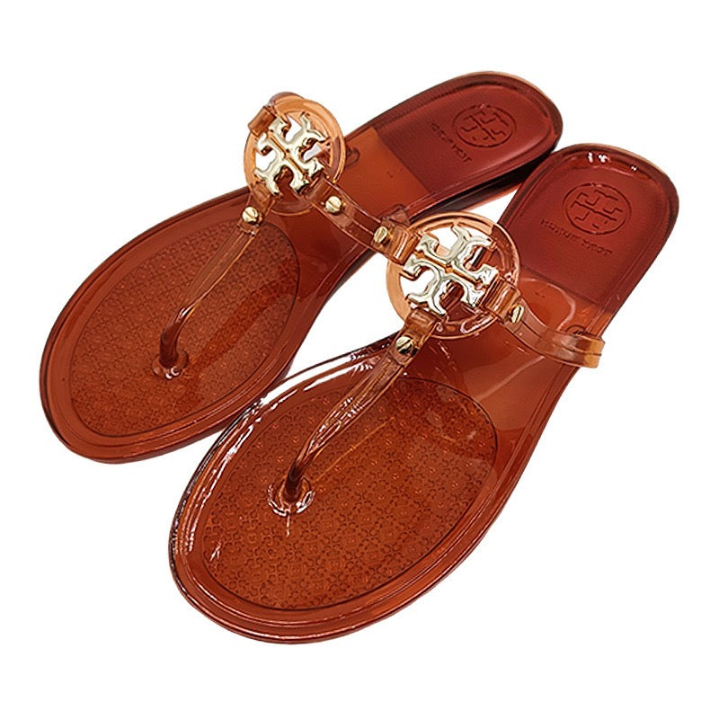 Famous To-ry Bur-ch Jelly slippers for Women