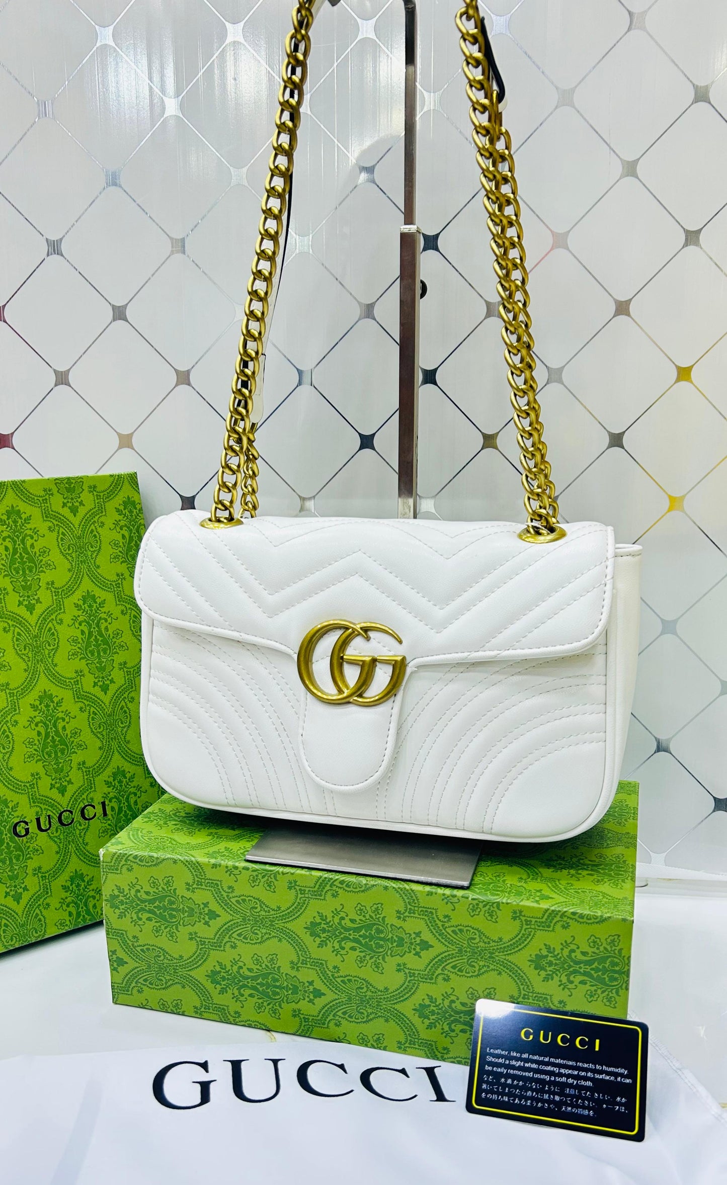 Famous GG Gu-cci Mormont Shoulder bag for Women
