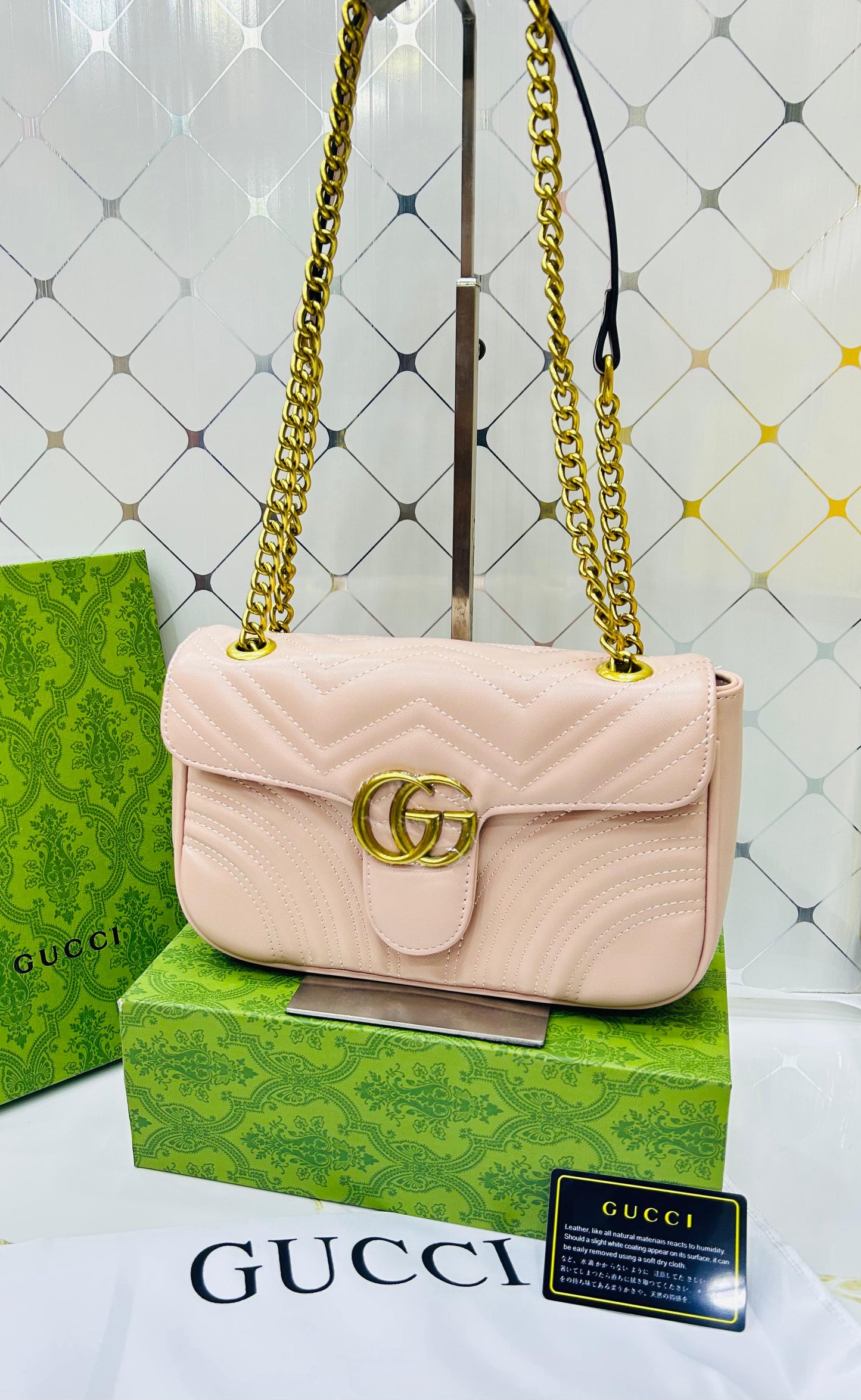 Famous GG Gu-cci Mormont Shoulder bag for Women