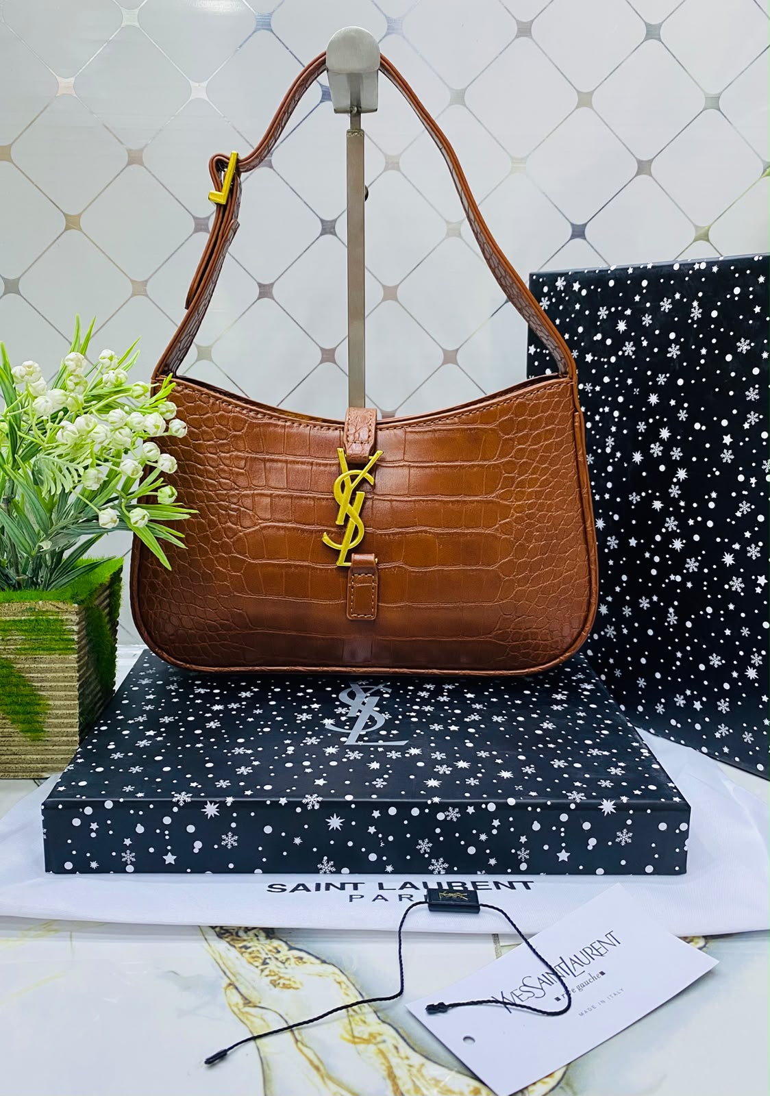 Famous Y S L Shoulder bag for women