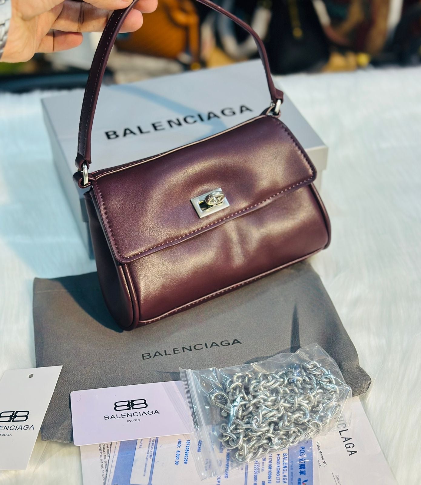 Fashion Brand Balen-ciaga Shoulder bag for Women