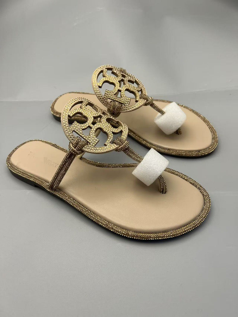 Trending To-ry Bur-ch Slippers Slide for Women