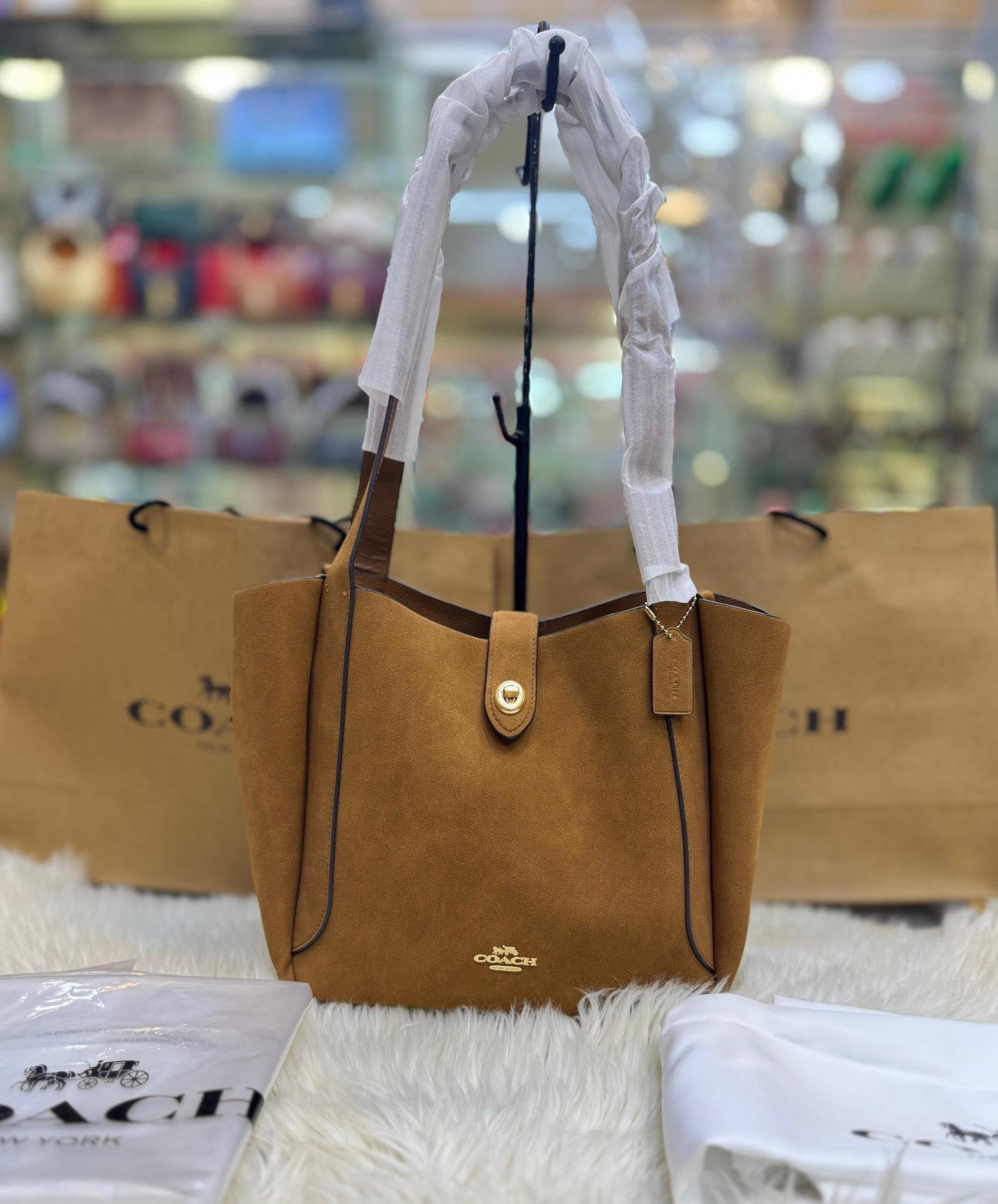 Coach Hardley Turnlock Tote bag for Women