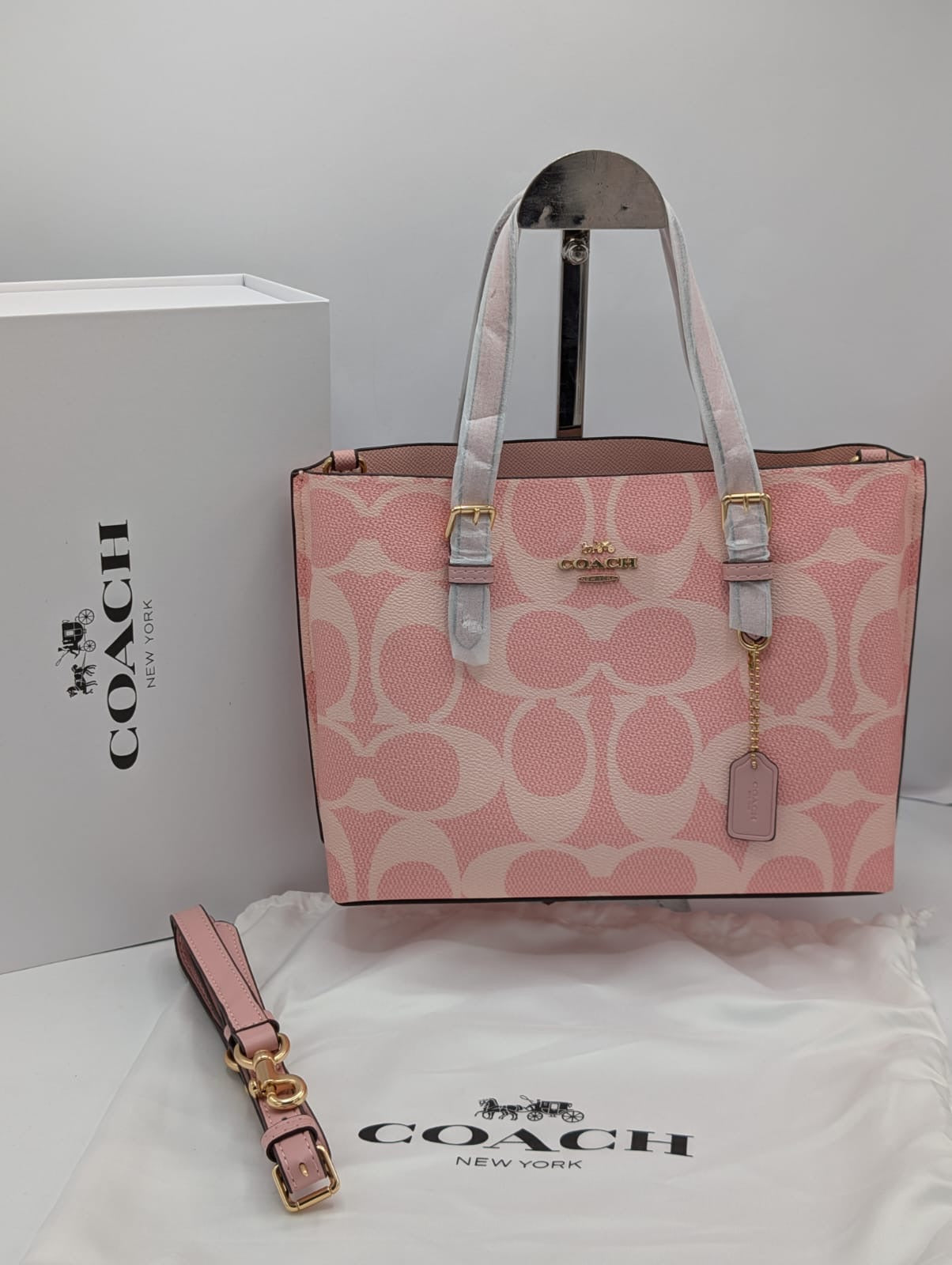 Famous Pink Co-ach Shoulder bag for Women