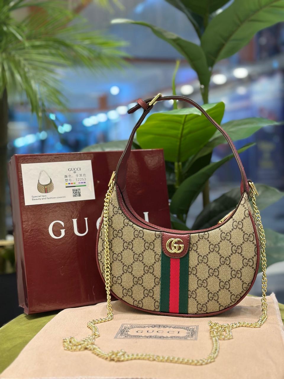 Famous GG Guc-ci Moon Shoulder bag for Women