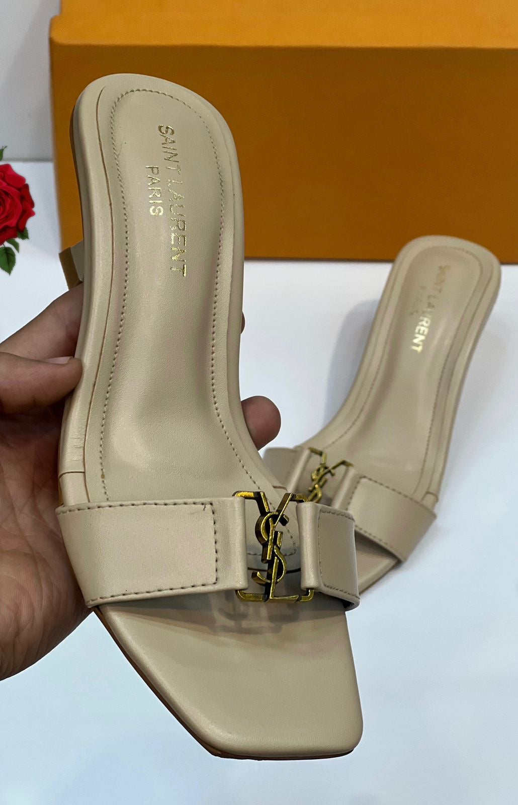 YS L heels for women