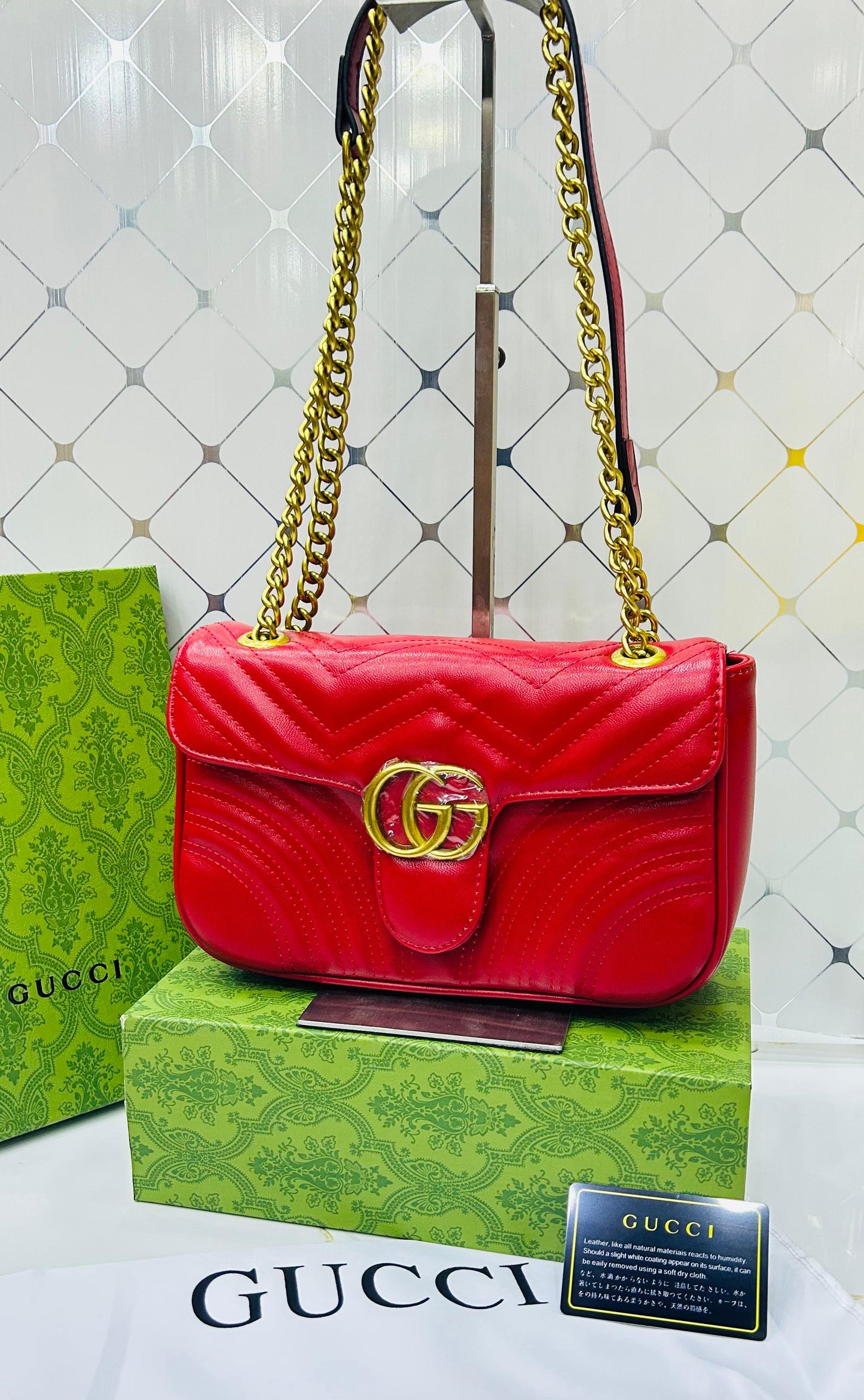 Famous GG Gu-cci Mormont Shoulder bag for Women