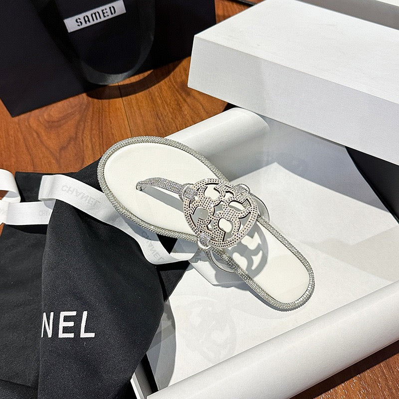 Trending To-ry Bur-ch Slippers Slide for Women