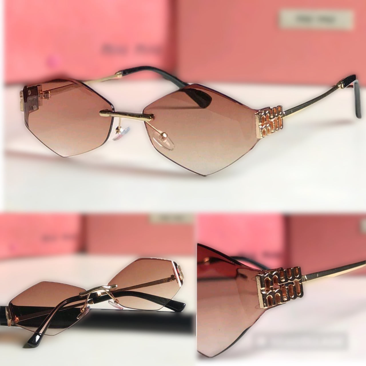 Fashion Brand Mi-u Mi-u Sunglasses for Women