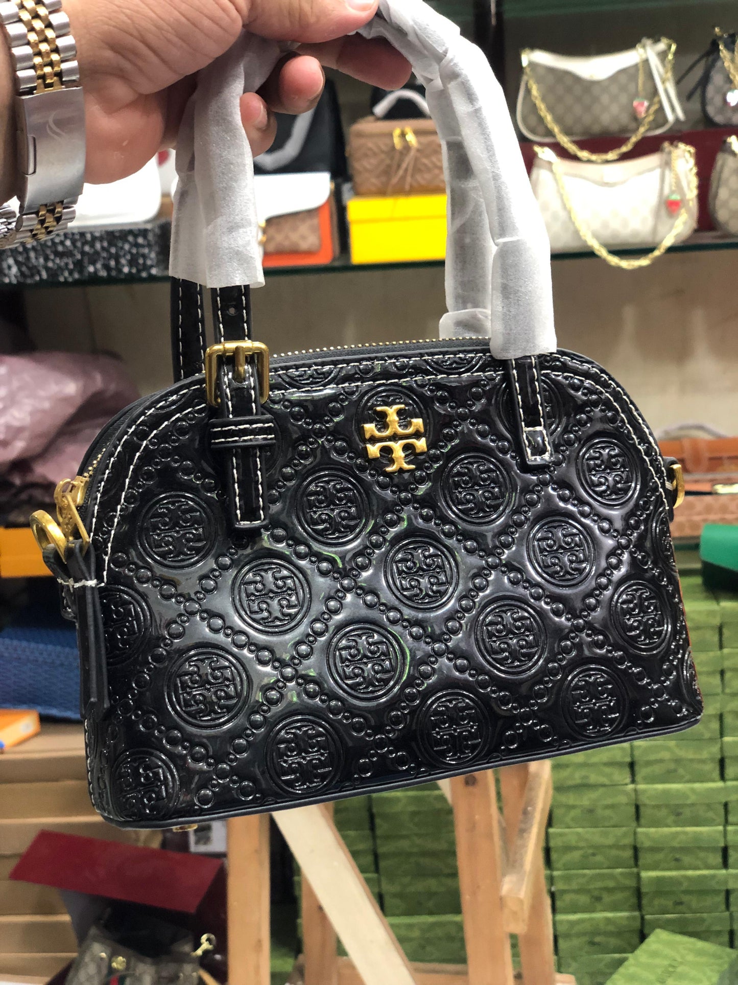 Trendy Bag TB To-ry Bur-ch Alma Shoulder Bag for Women