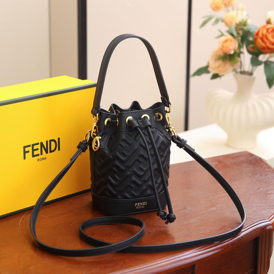 Fen-di Mon Tresor Bucket Handbag for Women