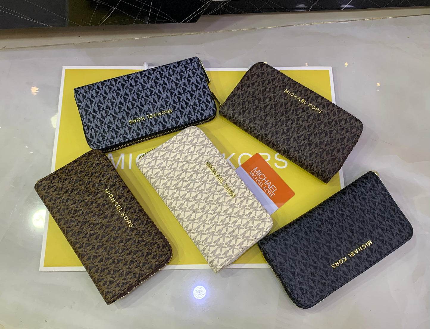 Fashion Brand M-K Mich-aed Ko-rs wallet for Women