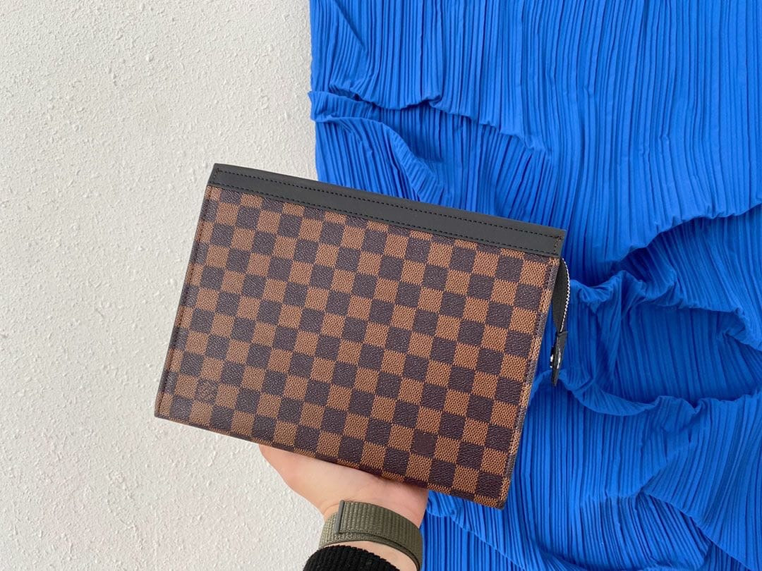 Famous Brand L-V Lou-is Vui-tton Pouch or File Bag for Men