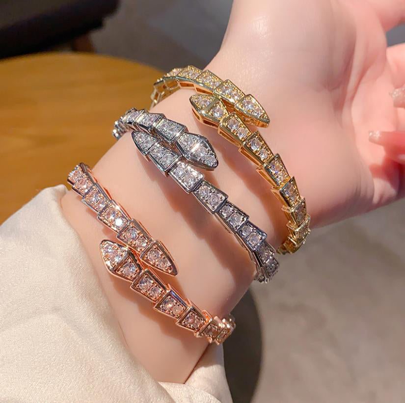 Bvlgari Snake Bracelet Bangle for Women