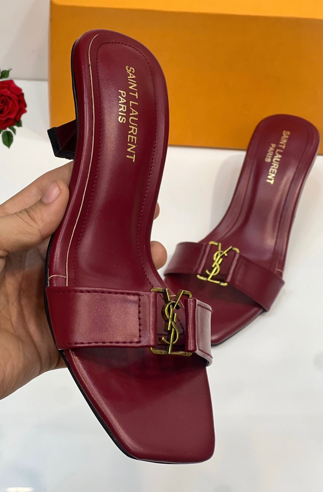 YS L heels for women