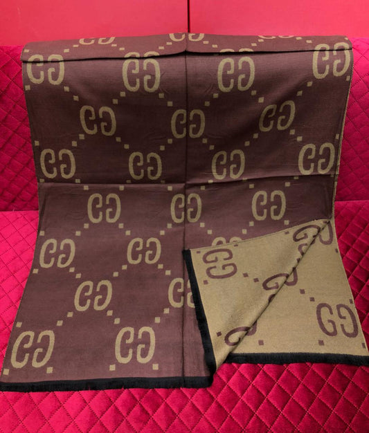 G g Guci (10 Designs) Pashmina Shawl for Men and Women